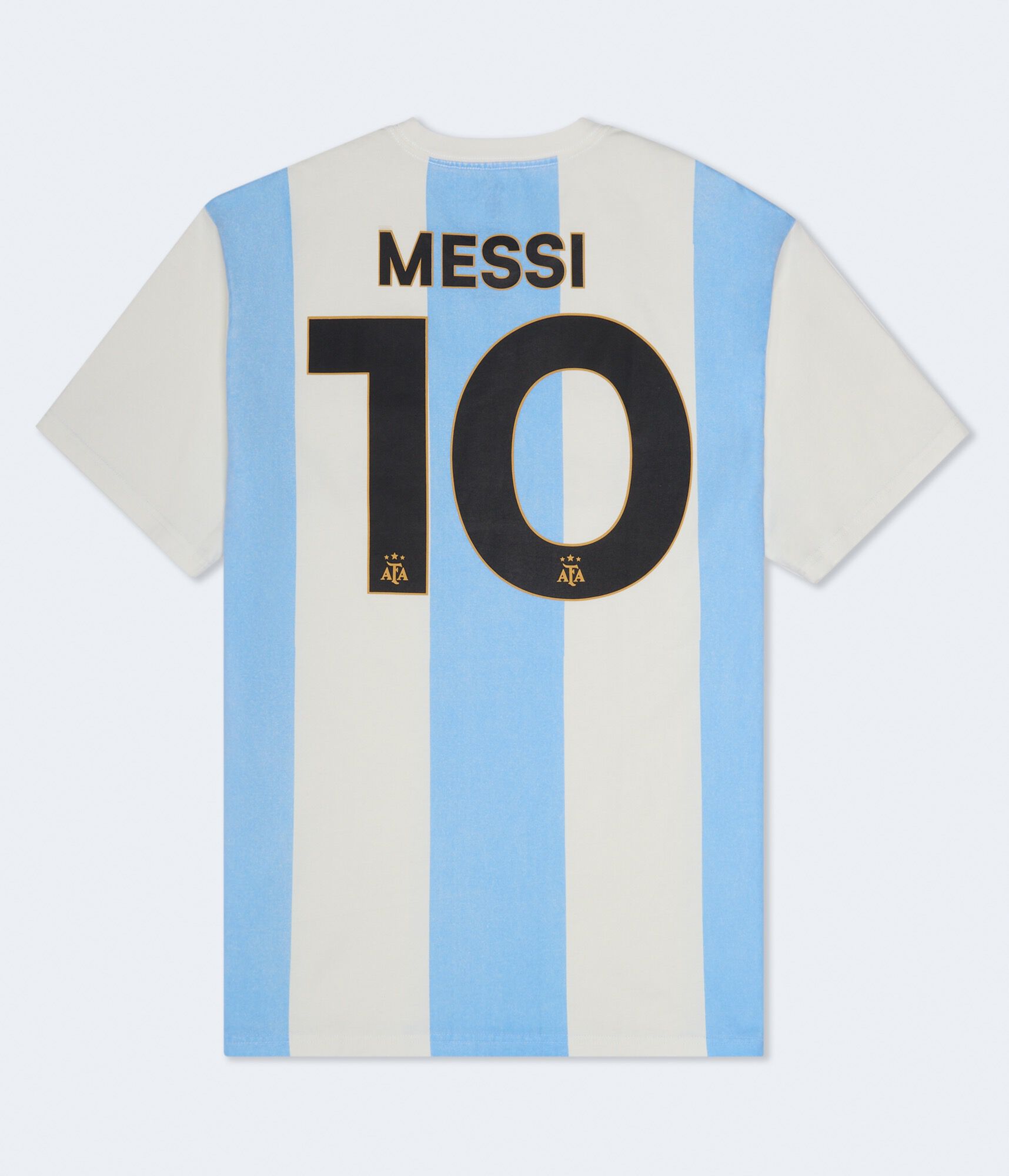 Messi AFA Striped Graphic Tee