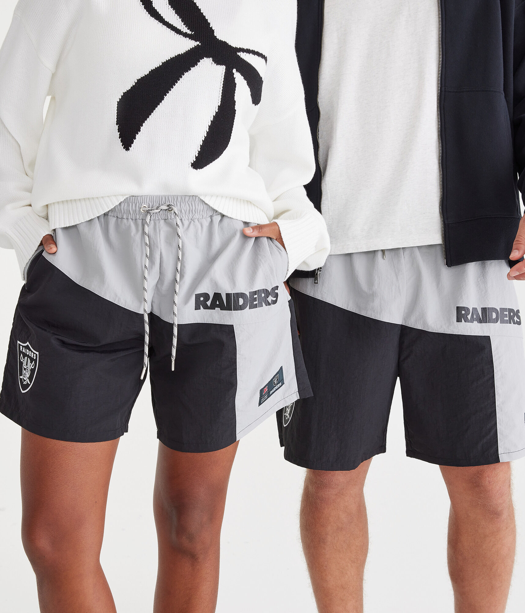 Las Vegas Raiders Nylon Shorts 6.5"