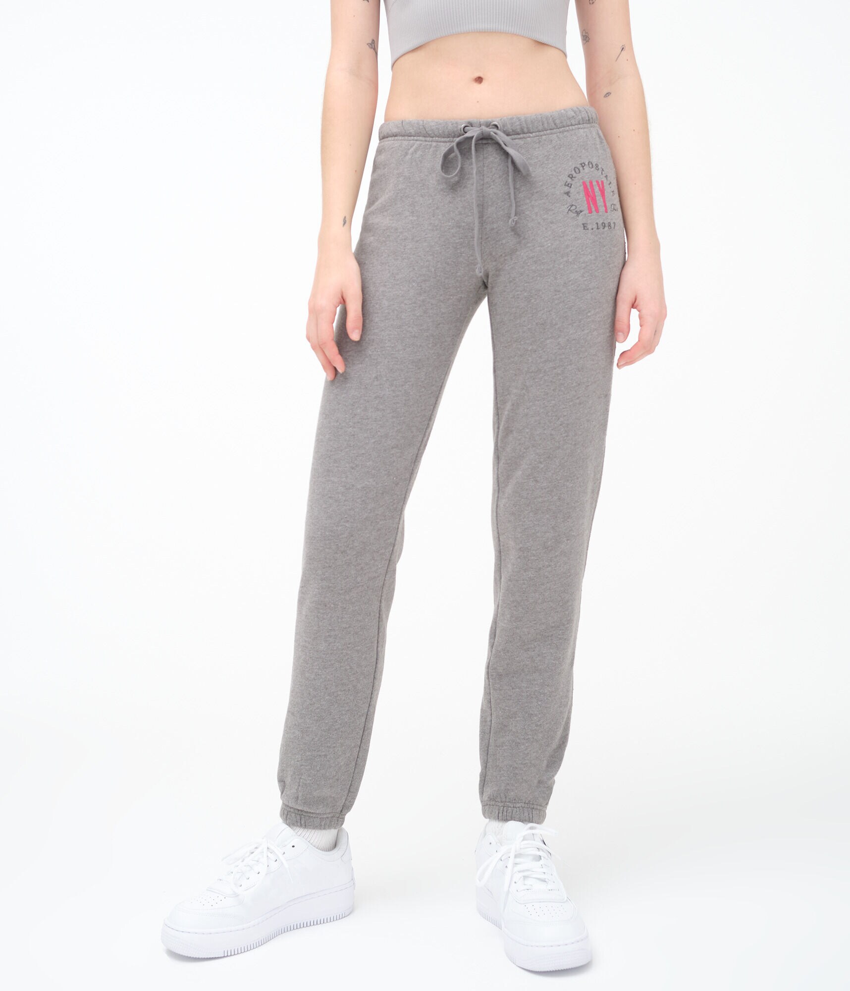 Aeropostale NY Circle Cinched Sweatpants