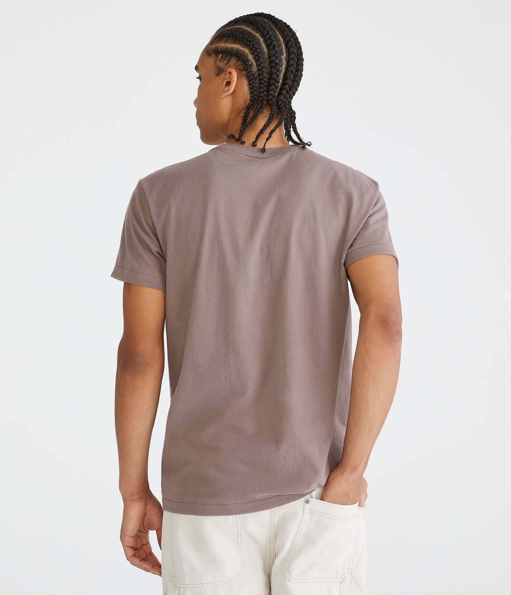 Aeropostale Arch Rose Appliqu&eacute; Graphic Tee