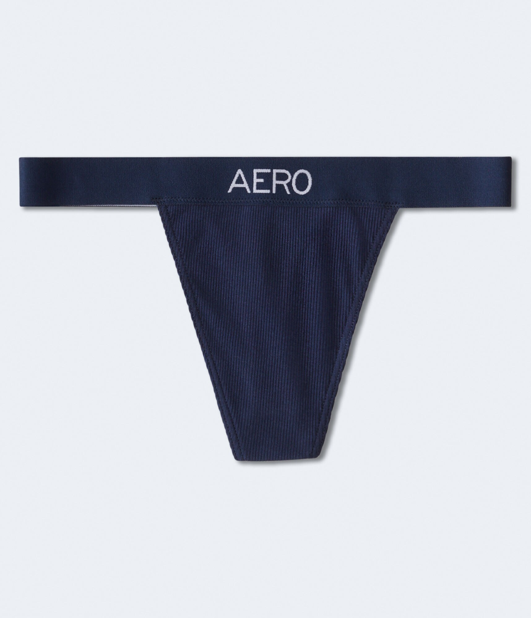 Logo High-Cut Thong