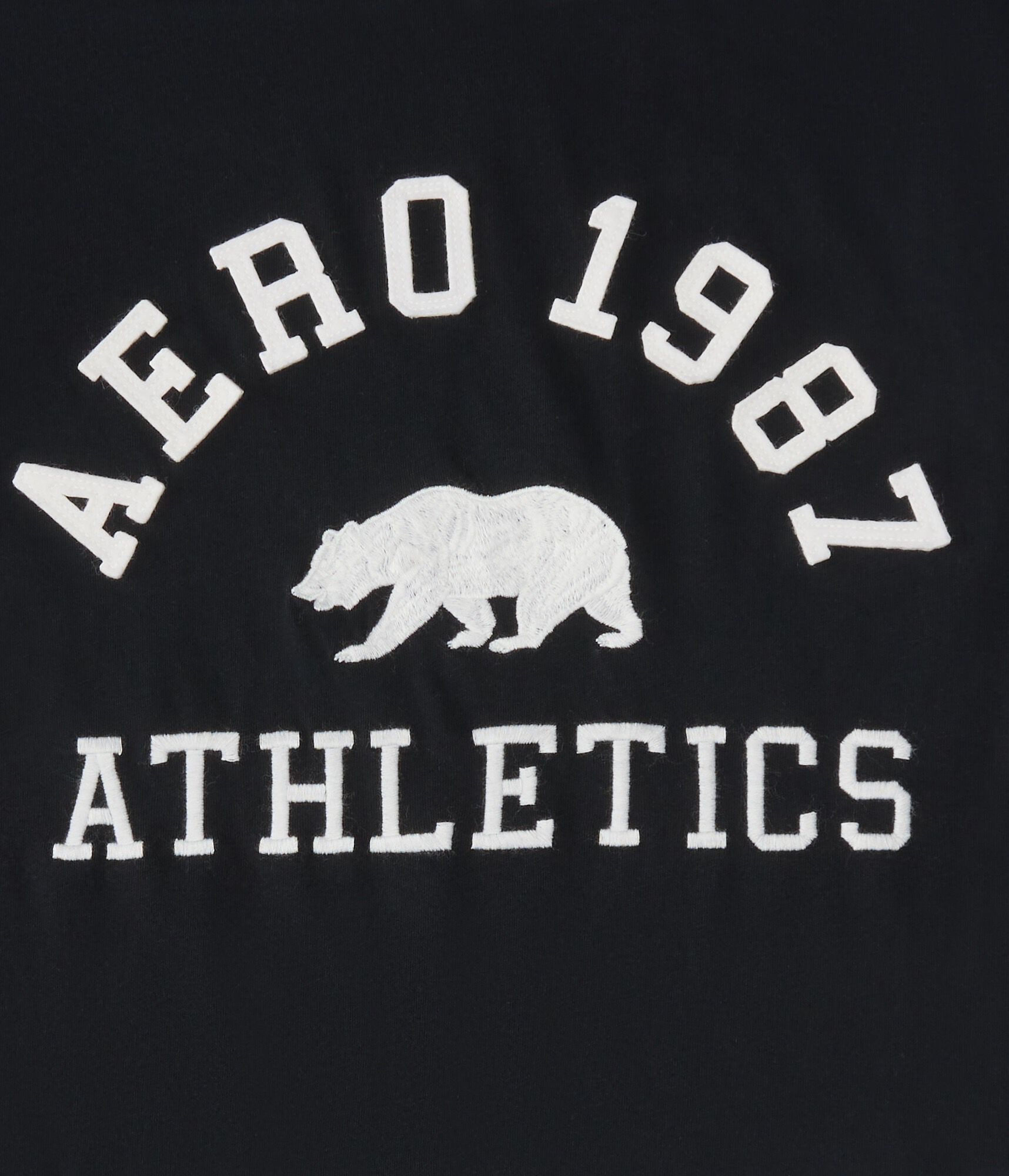 Aero Athletics Bear Appliqu&eacute; Graphic Tee