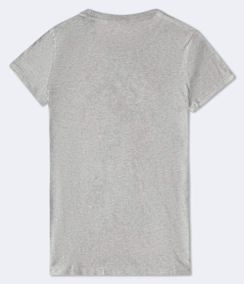 Aeropostale Circle Crest Appliqué Graphic Tee