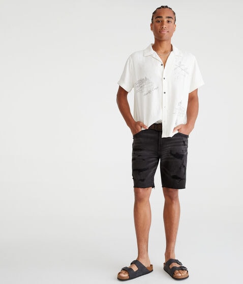 Premium Air Denim Shorts 9"