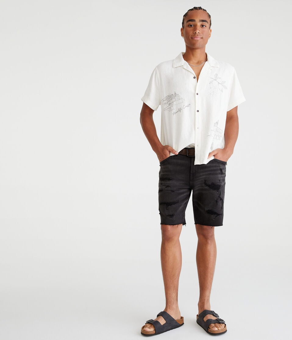 Premium Air Denim Shorts 9"