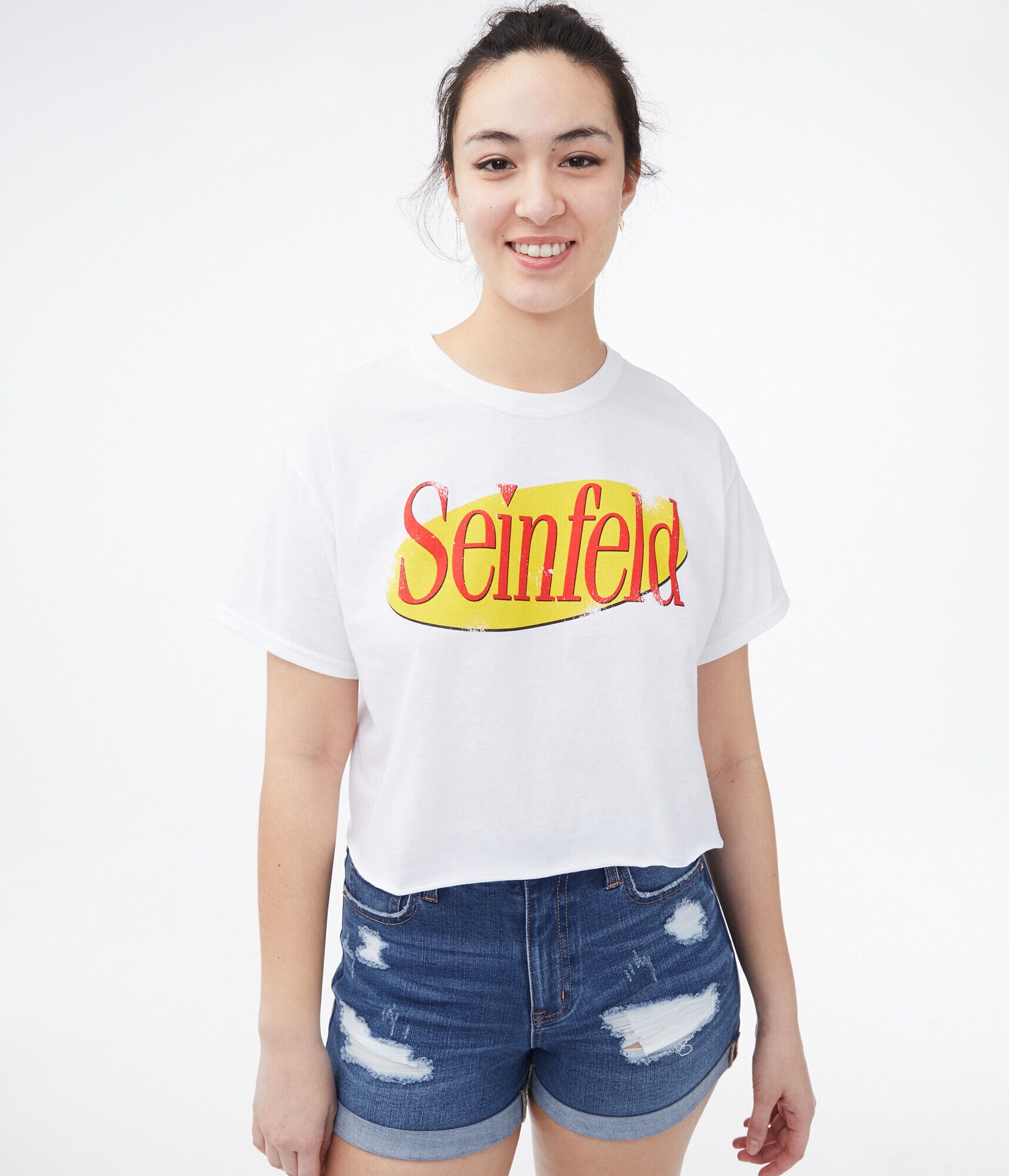 Seinfeld Logo Cropped Graphic Tee