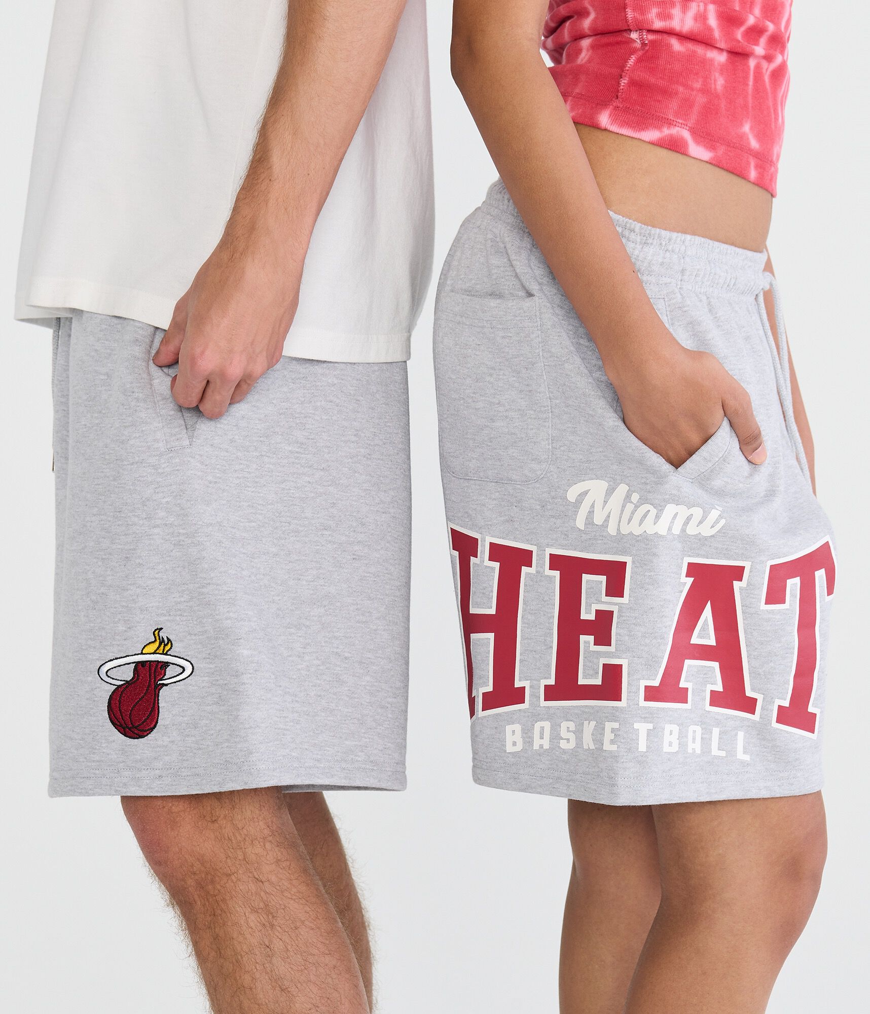 Miami Heat Basketball Fleece Shorts