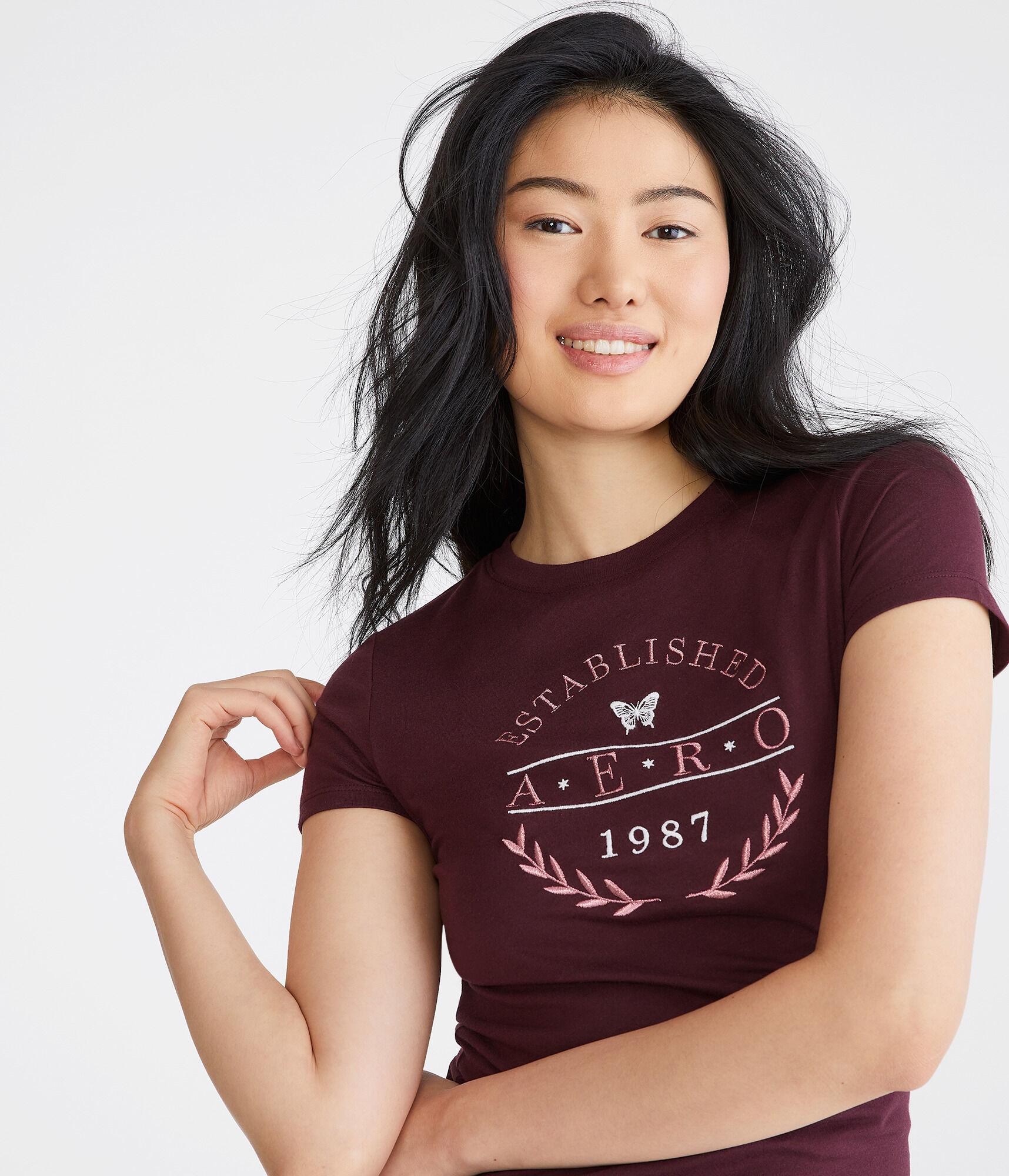 Aero Butterfly Circle Graphic Tee