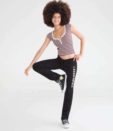 Aeropostale 87 Fit & Flare Sweatpants Aeropostale 87 Fit & Flare Sweatpants