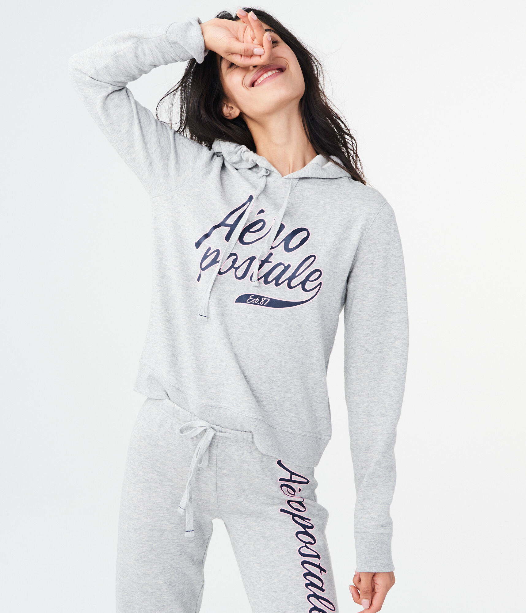 Script Logo Pullover Hoodie