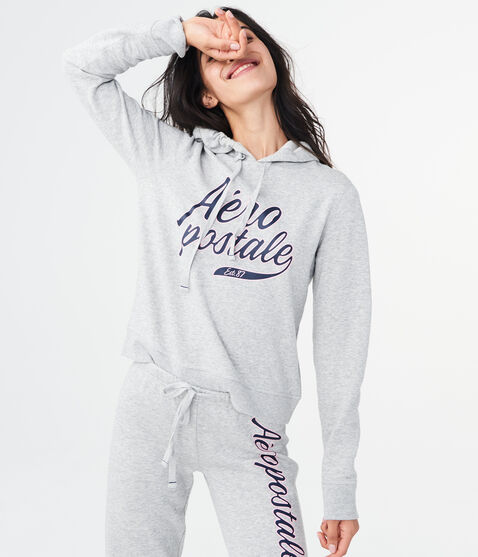 Script Logo Pullover Hoodie