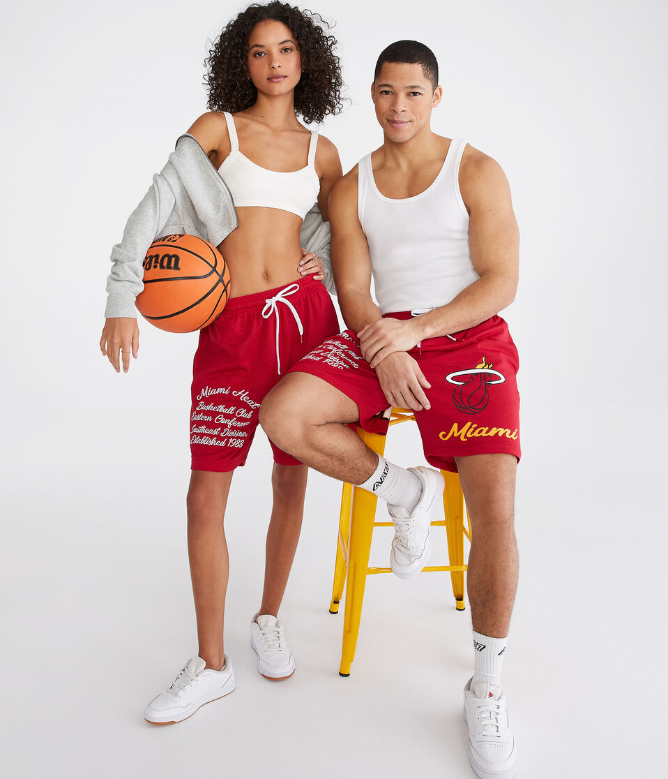 Miami Heat Mesh Shorts 7"