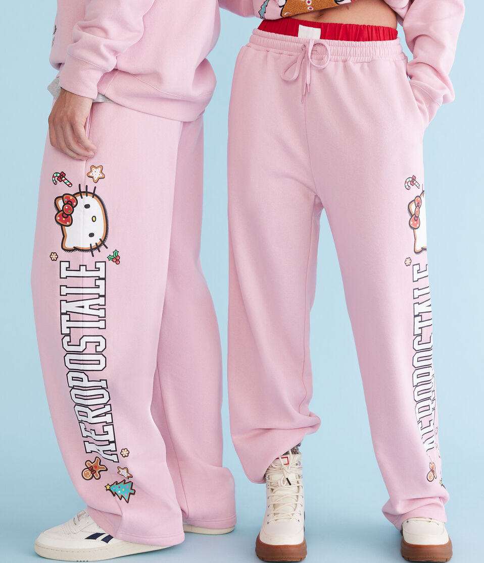 Hello Kitty Gingerbread Straight Leg Sweatpants