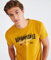 Aeropostale East Coast Appliqué Graphic Tee
