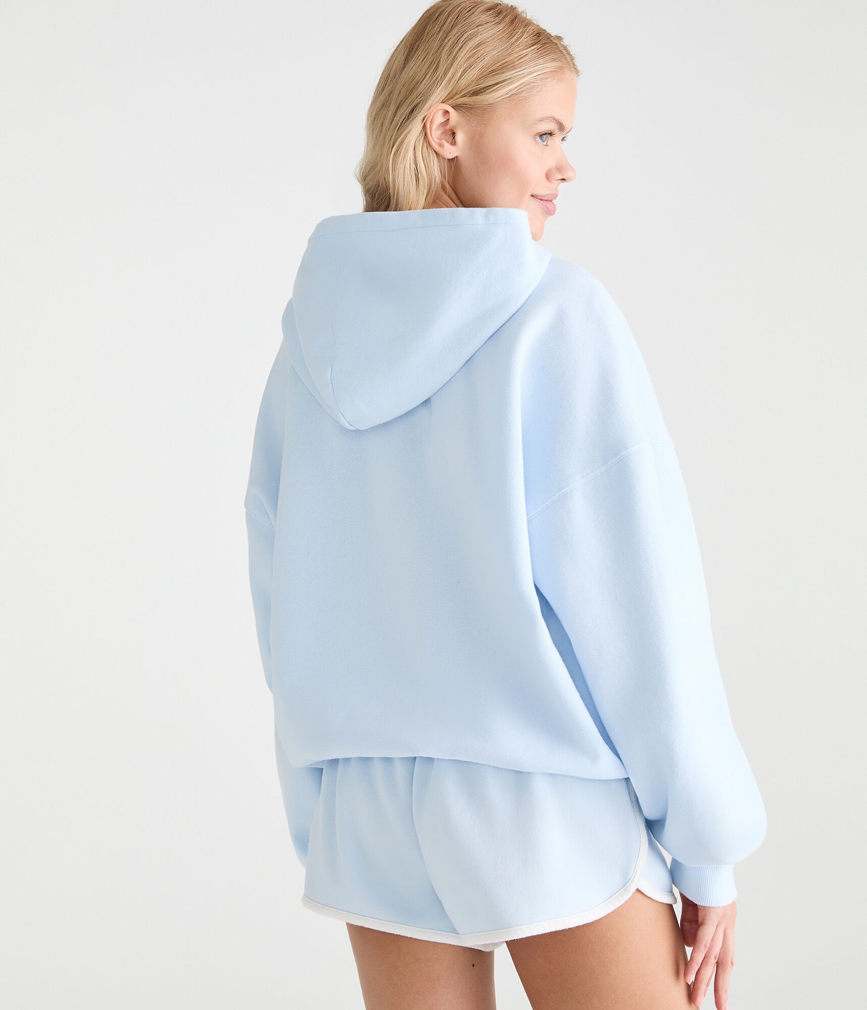 Roxy Hibiscus Oversized Pullover Hoodie