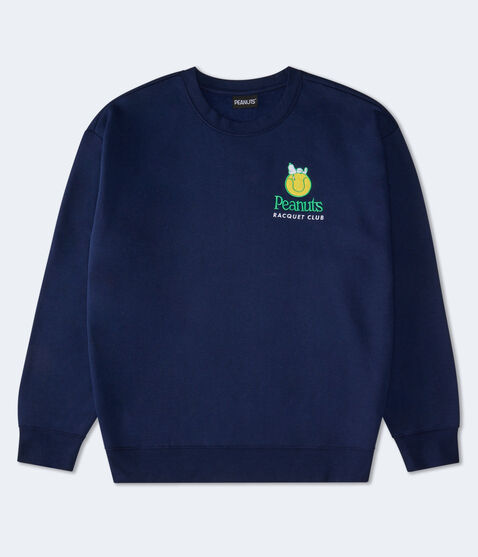 Snoopy Tennis Ball Crew Sweatshirt Snoopy Tennis Ball Crew Sweatshirt