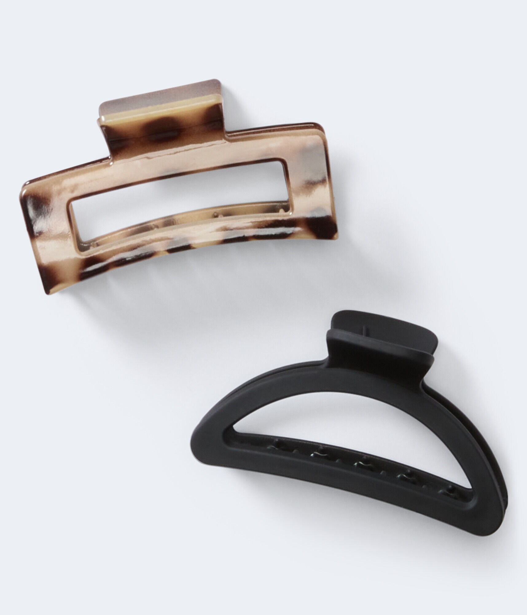 Mixed Shape Claw Hair Clip 2-Pack