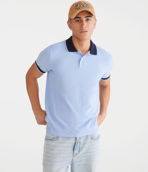 Contrast Tipped Piqué Polo Contrast Tipped Piqué Polo