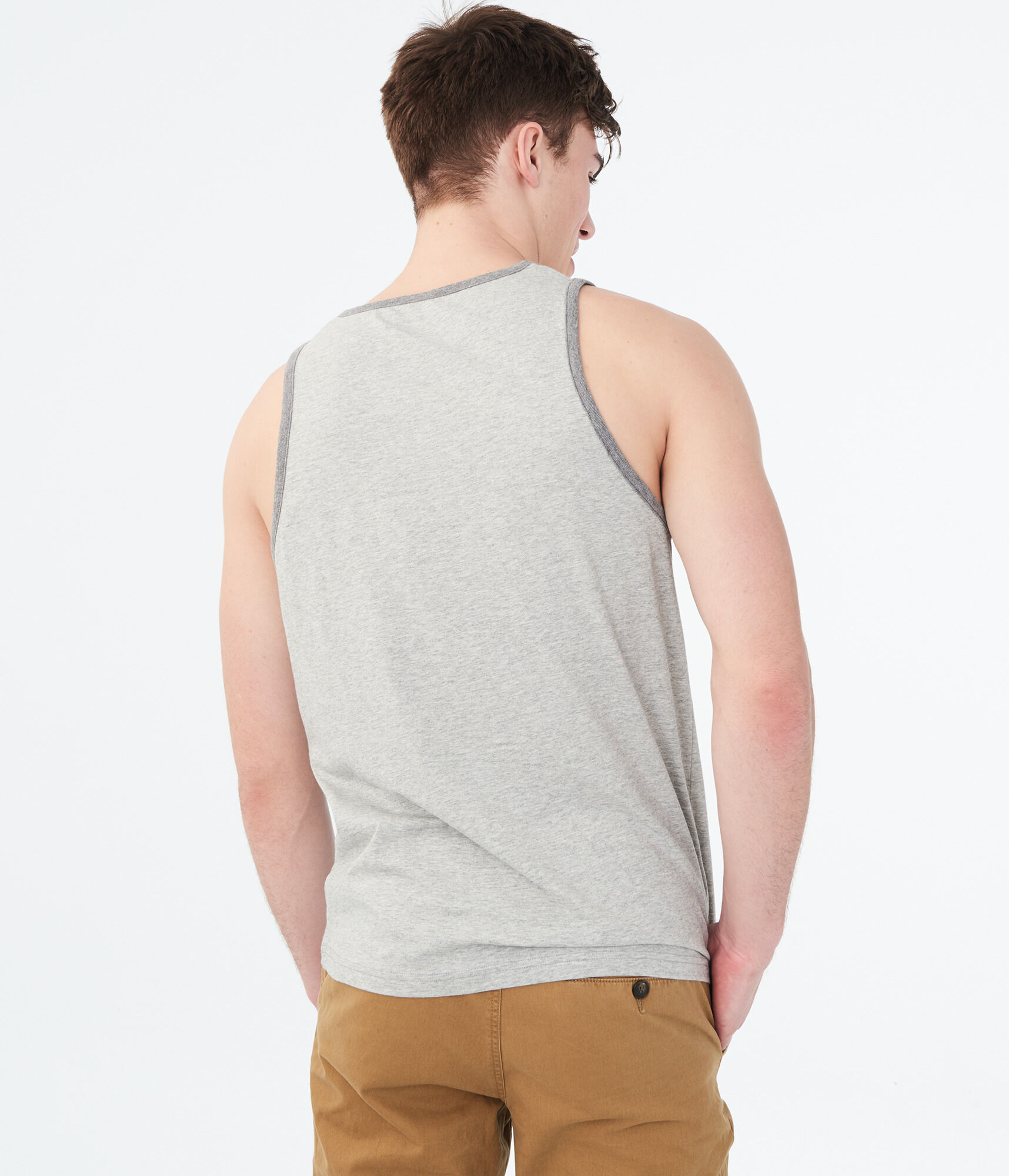 Floral LA Ringer Graphic Tank