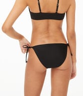 Solid Tie Bikini Bottom