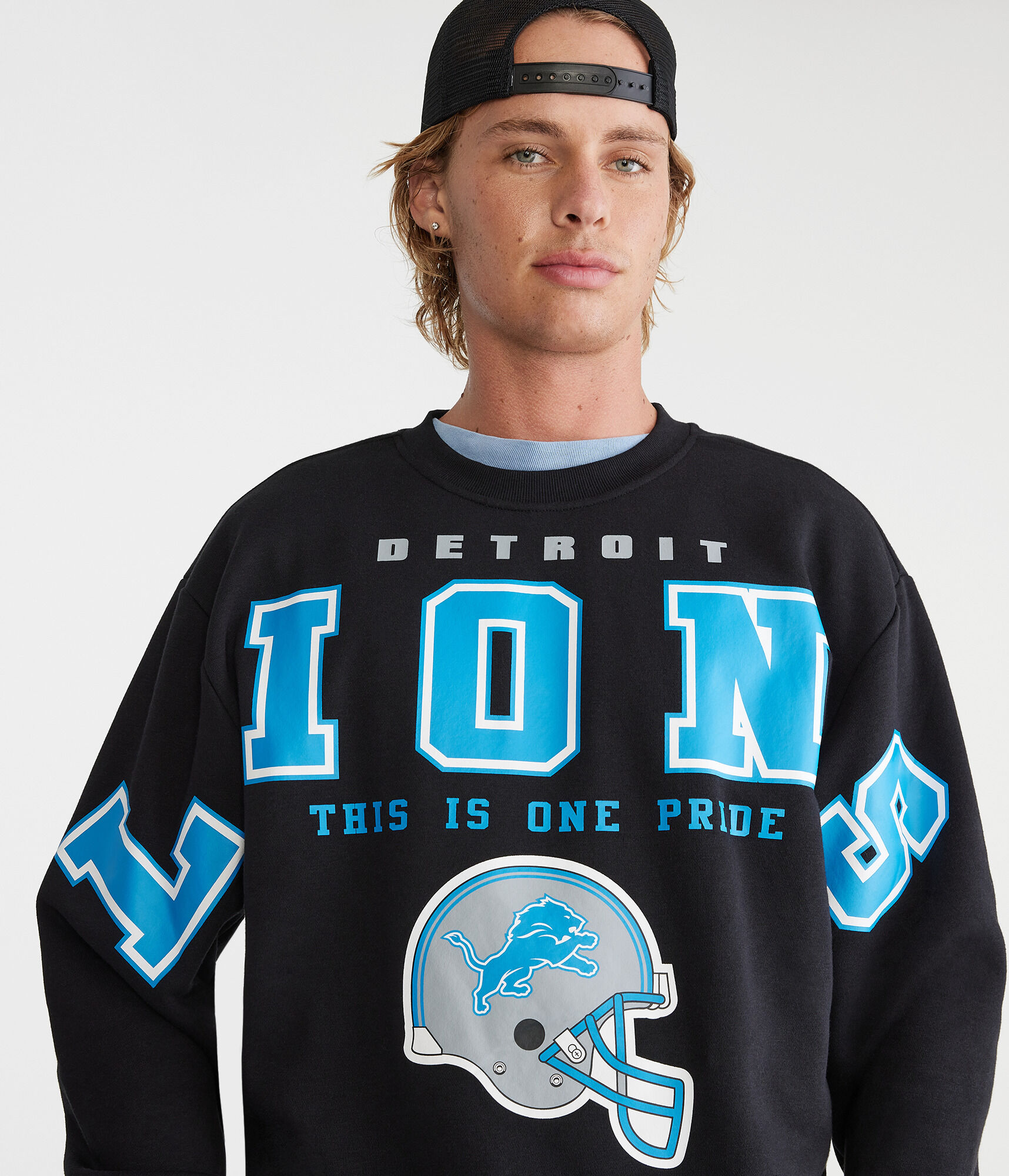 Detroit Lions Crew Sweatshirt