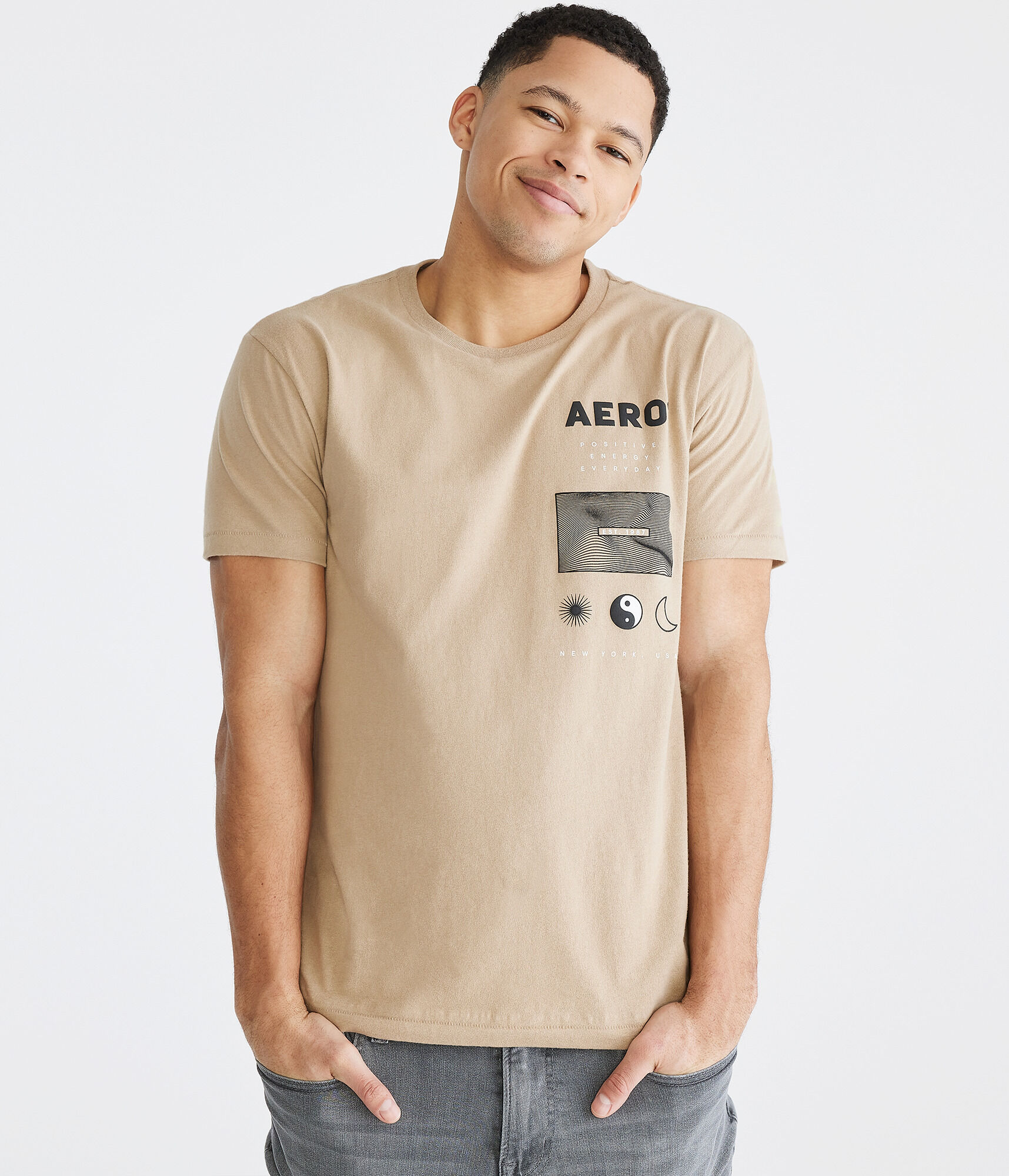 Aero Celestial Logo Graphic Tee