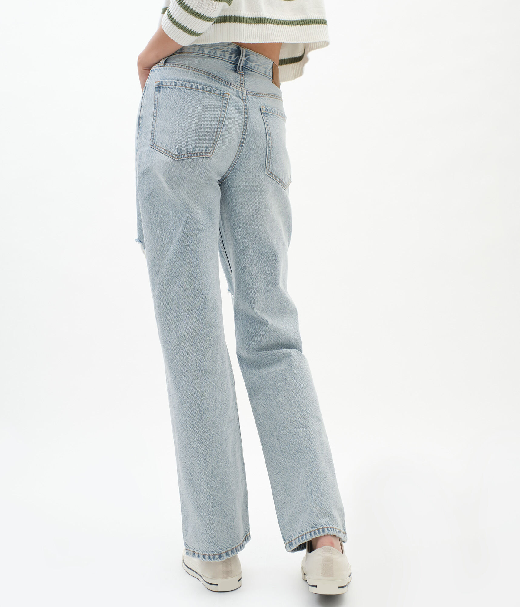 90s Super High-Waisted Baggy Jean