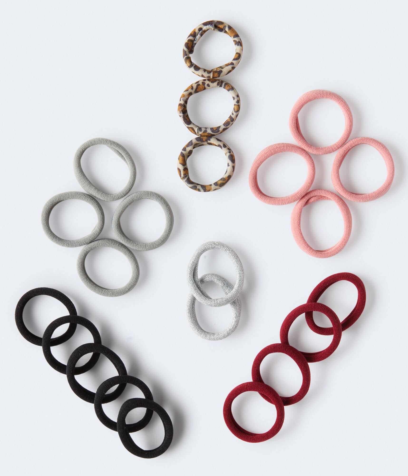 Leopard Hair Tie Multi-Pack