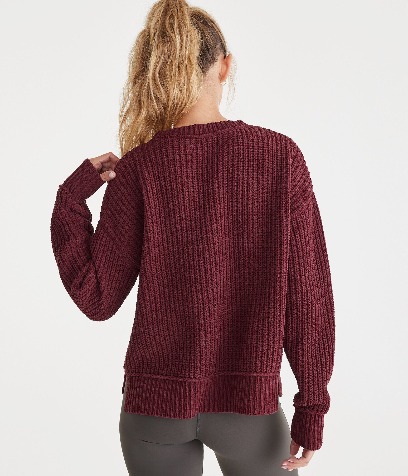 Chenille Crew Sweater