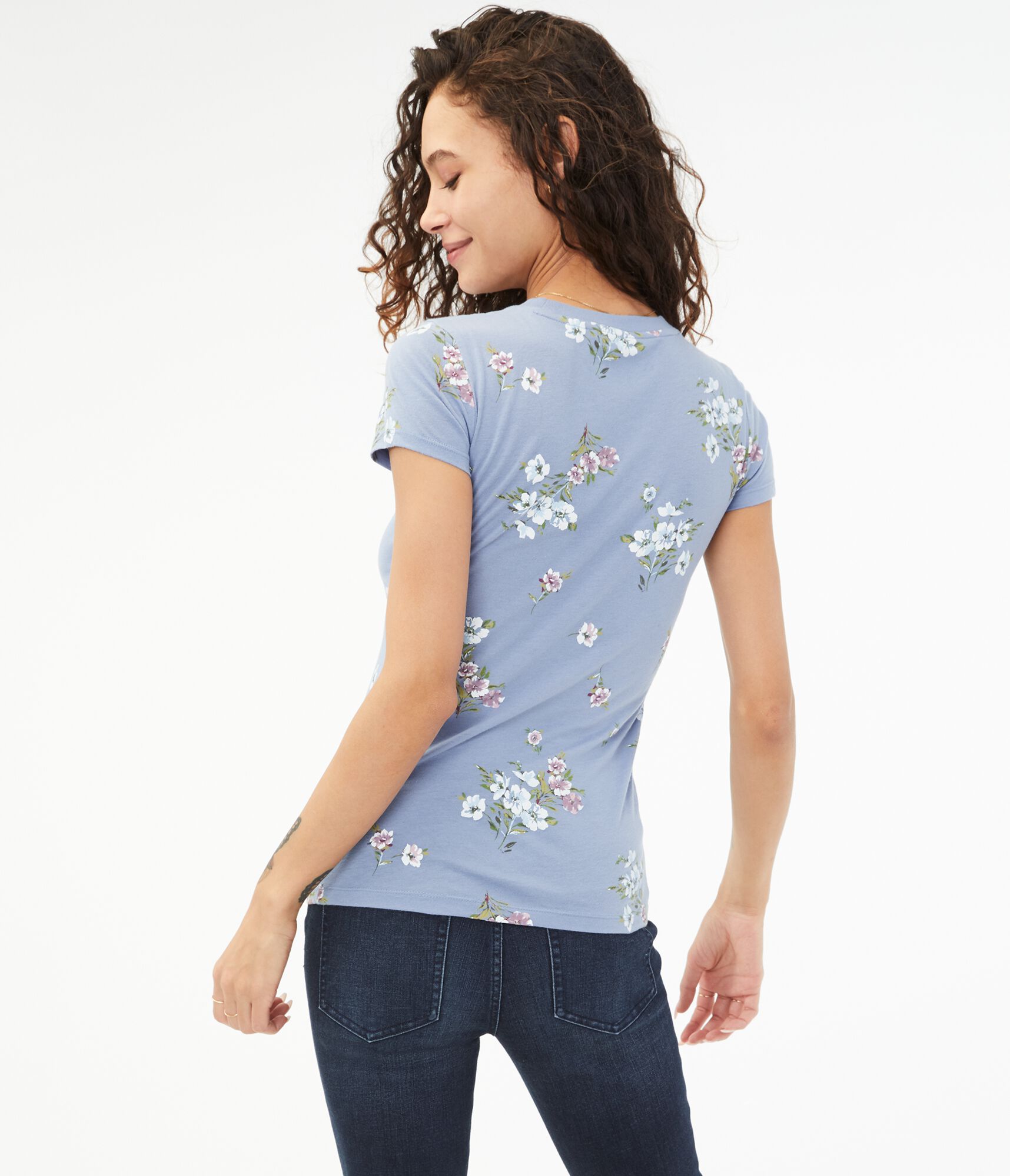 Floral Fields Logo Graphic Tee