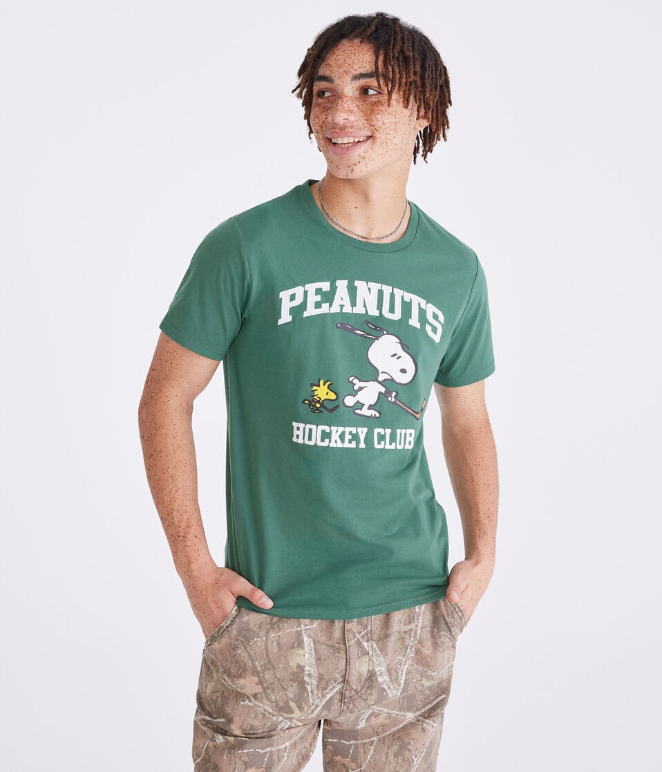 Peanuts® | Aéropostale Hockey Club Relaxed Graphic Tee