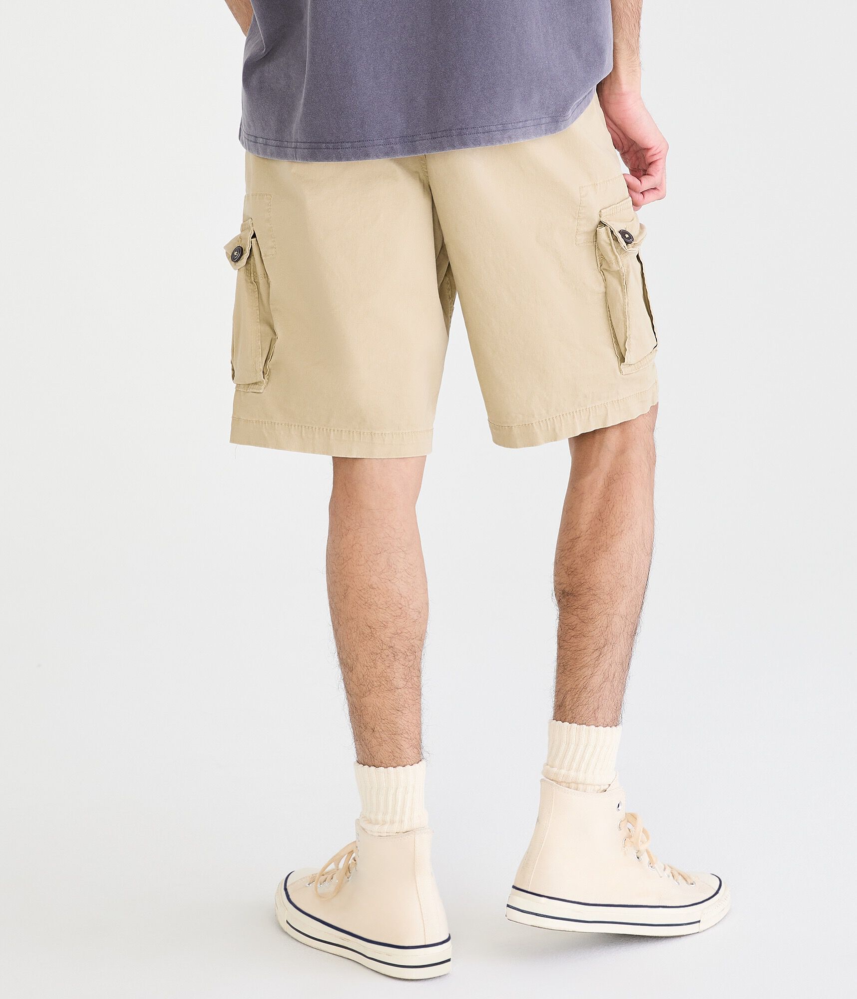 Stretch Twill Cargo Shorts 10"