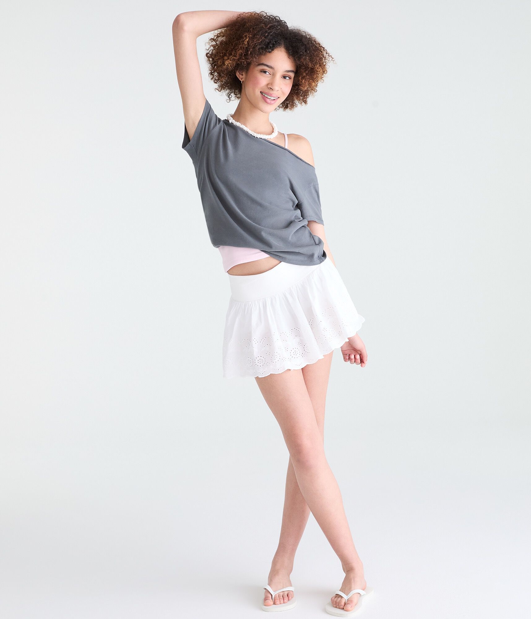 Seriously Soft Off-The-Shoulder Vintage Fit Tee