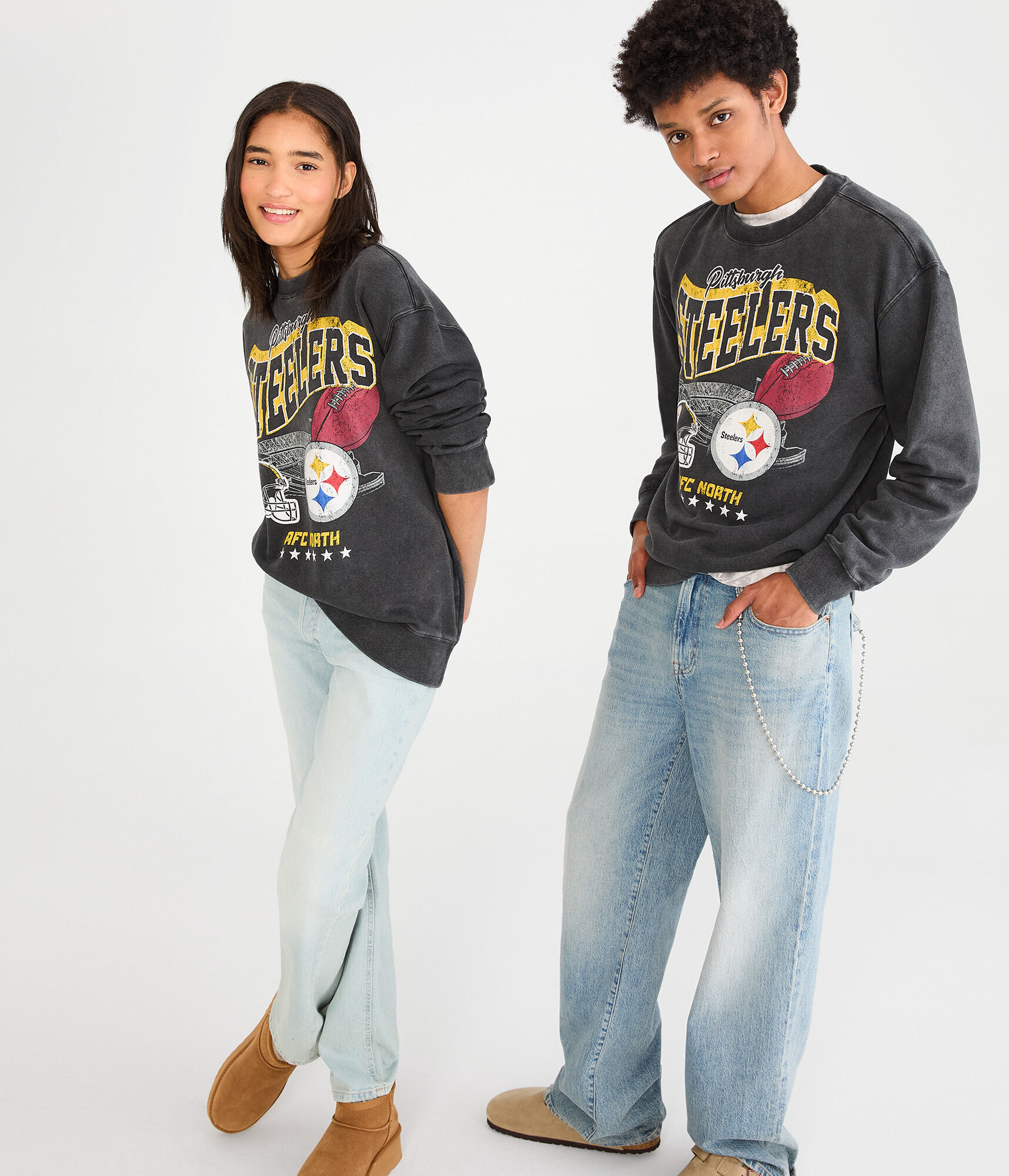 Pittsburgh Steelers Stadium Crew Sweatshirt