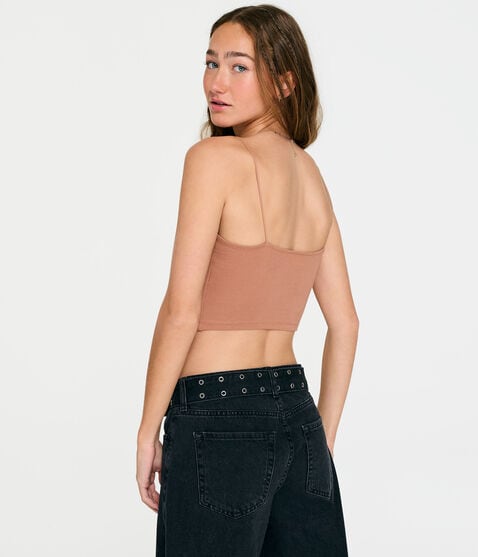 Seriously Soft Cropped Bungee Cami