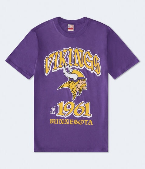 Minnesota Vikings Helmet Relaxed Graphic Tee Minnesota Vikings Helmet Relaxed Graphic Tee