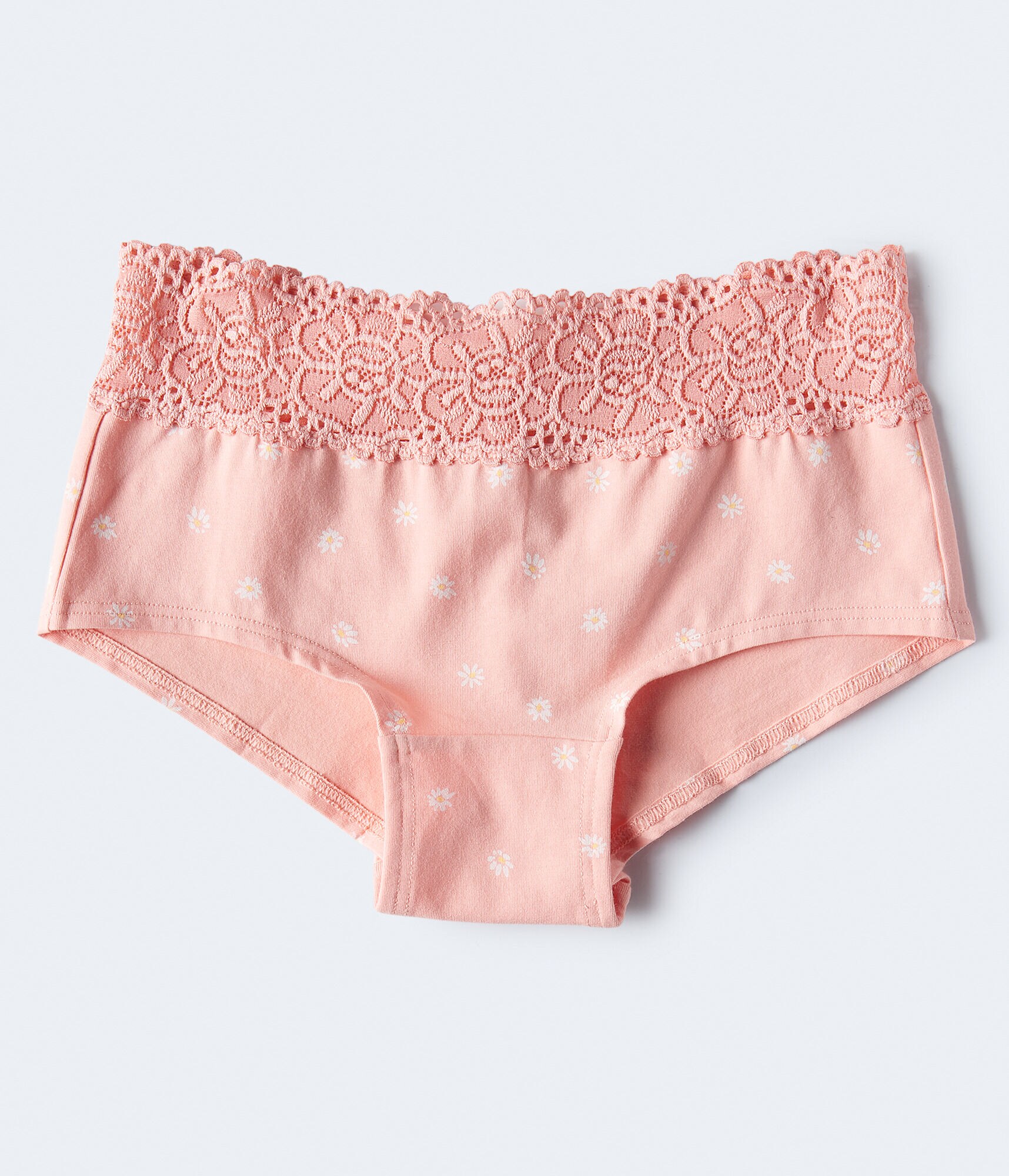Daisy Lace-Trim Boyshort