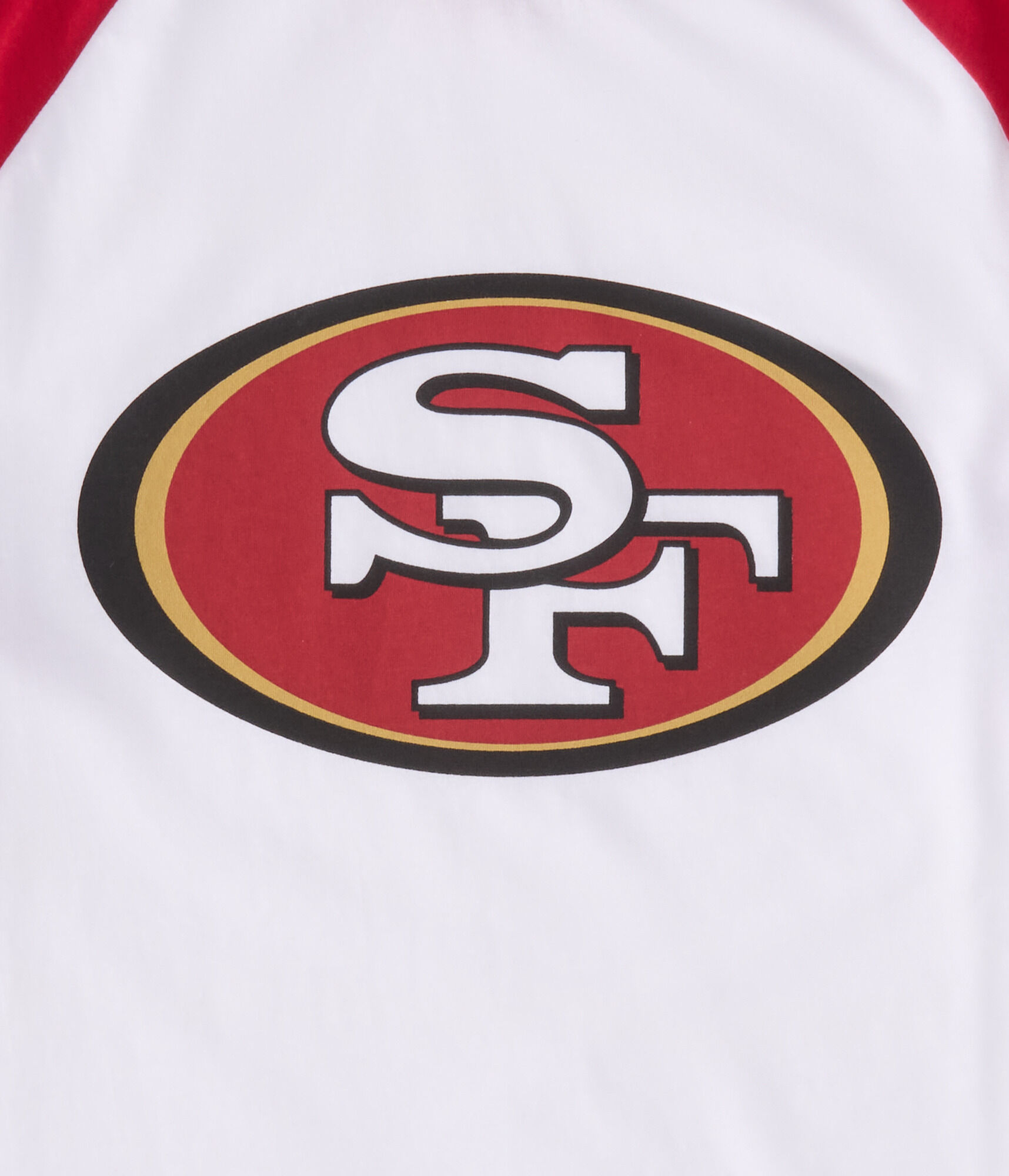 3/4 Sleeve San Francisco 49ers Relaxed Raglan Tee