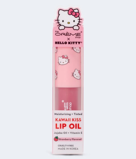 The Crème Shop x Hello Kitty Kawaii Kiss Lip Oil - Strawberry The Crème Shop x Hello Kitty Kawaii Kiss Lip Oil - Strawberry