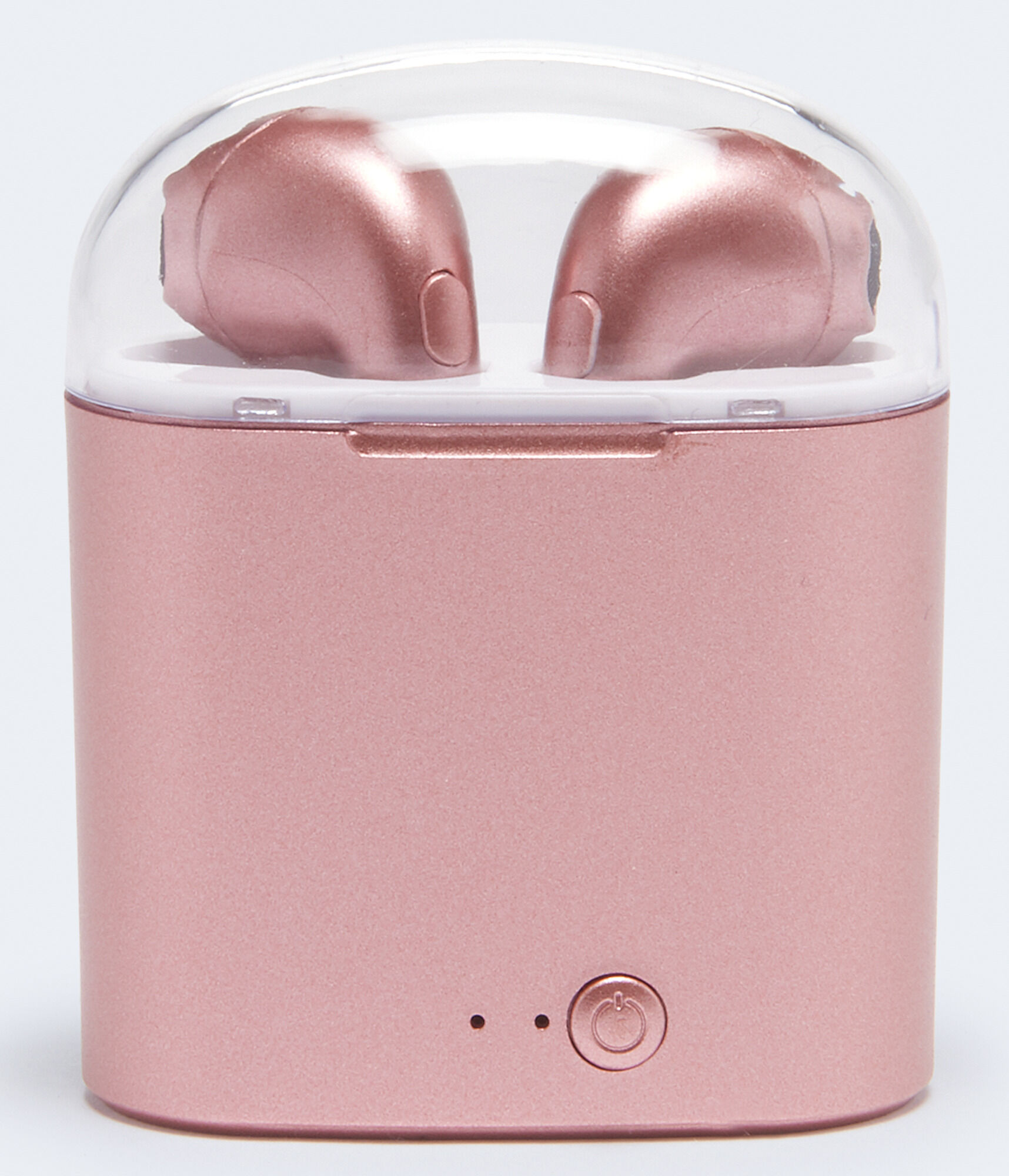 Metallic Wireless Earbuds With Case
