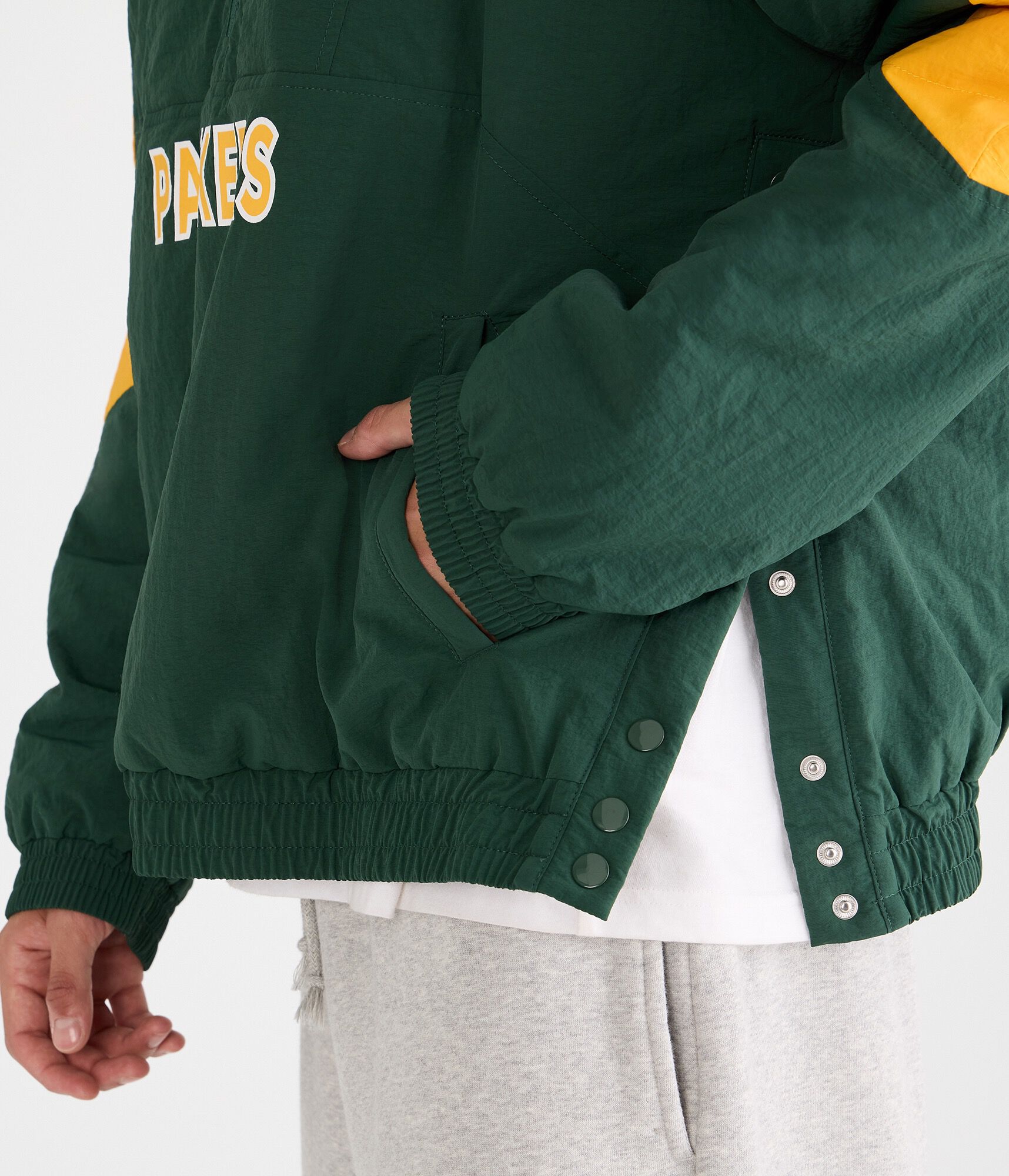 Green Bay Packers Hooded Sideline Jacket