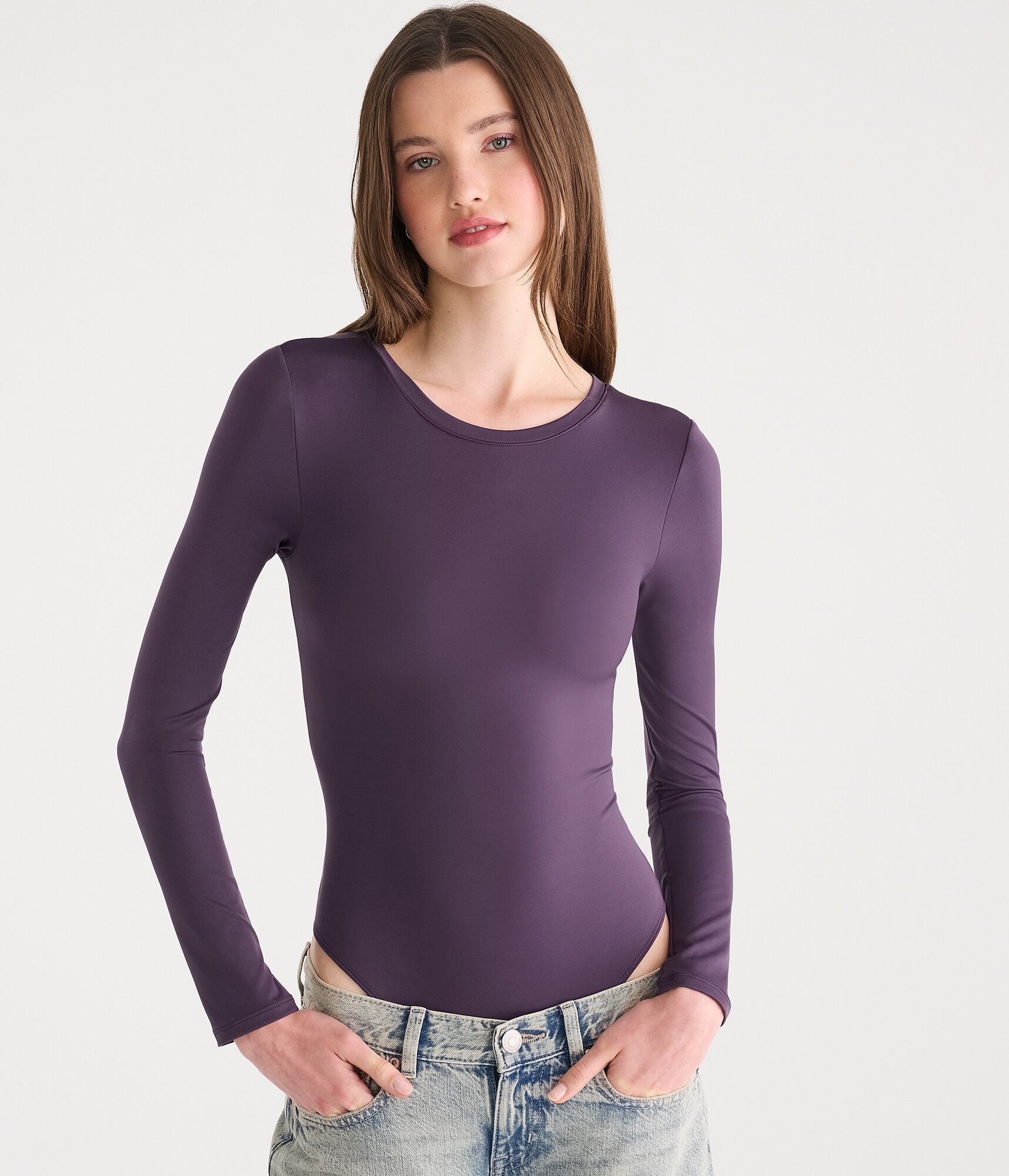 Long Sleeve Buttery Soft Crew Bodysuit