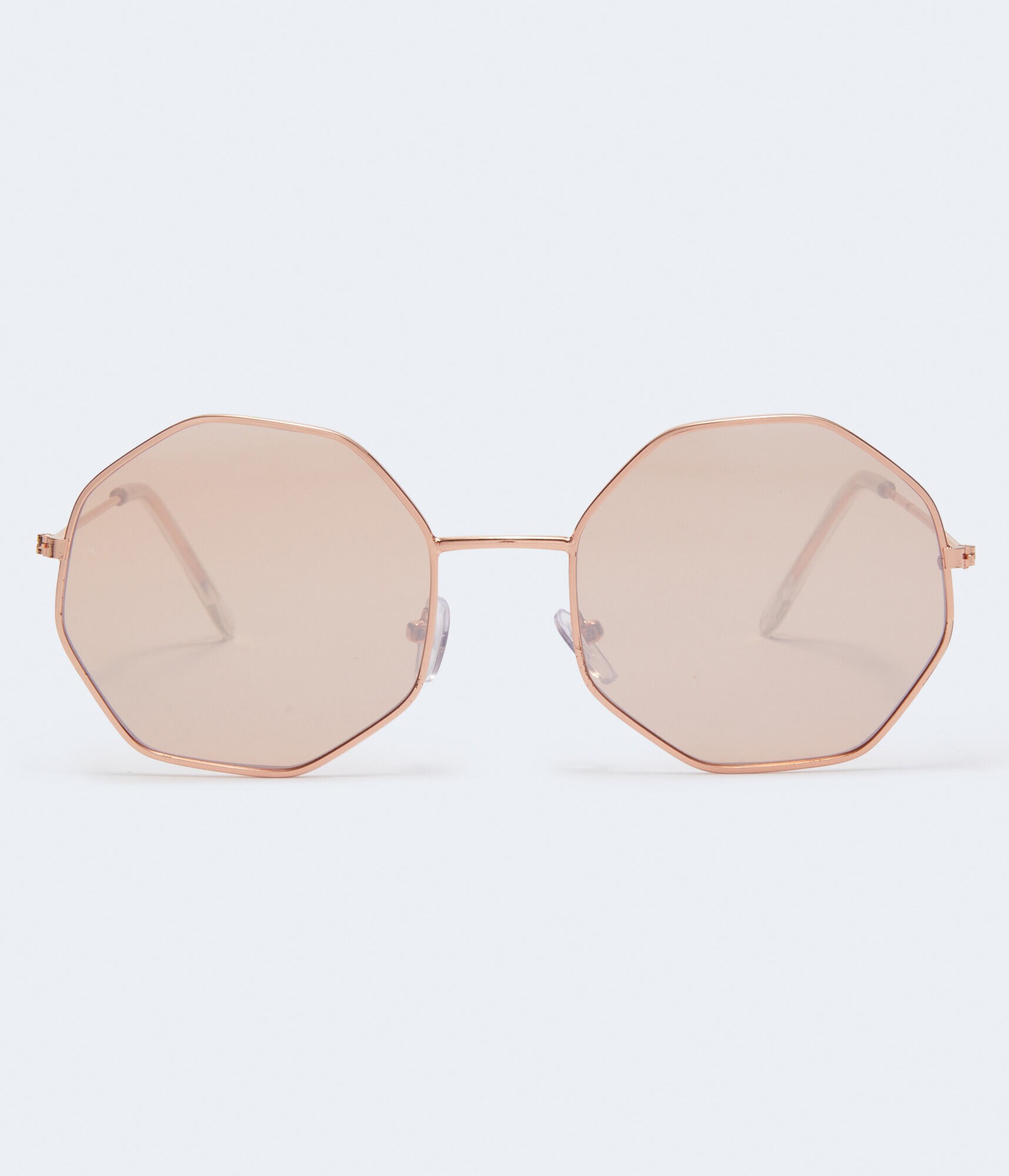 Round Geometric Sunglasses