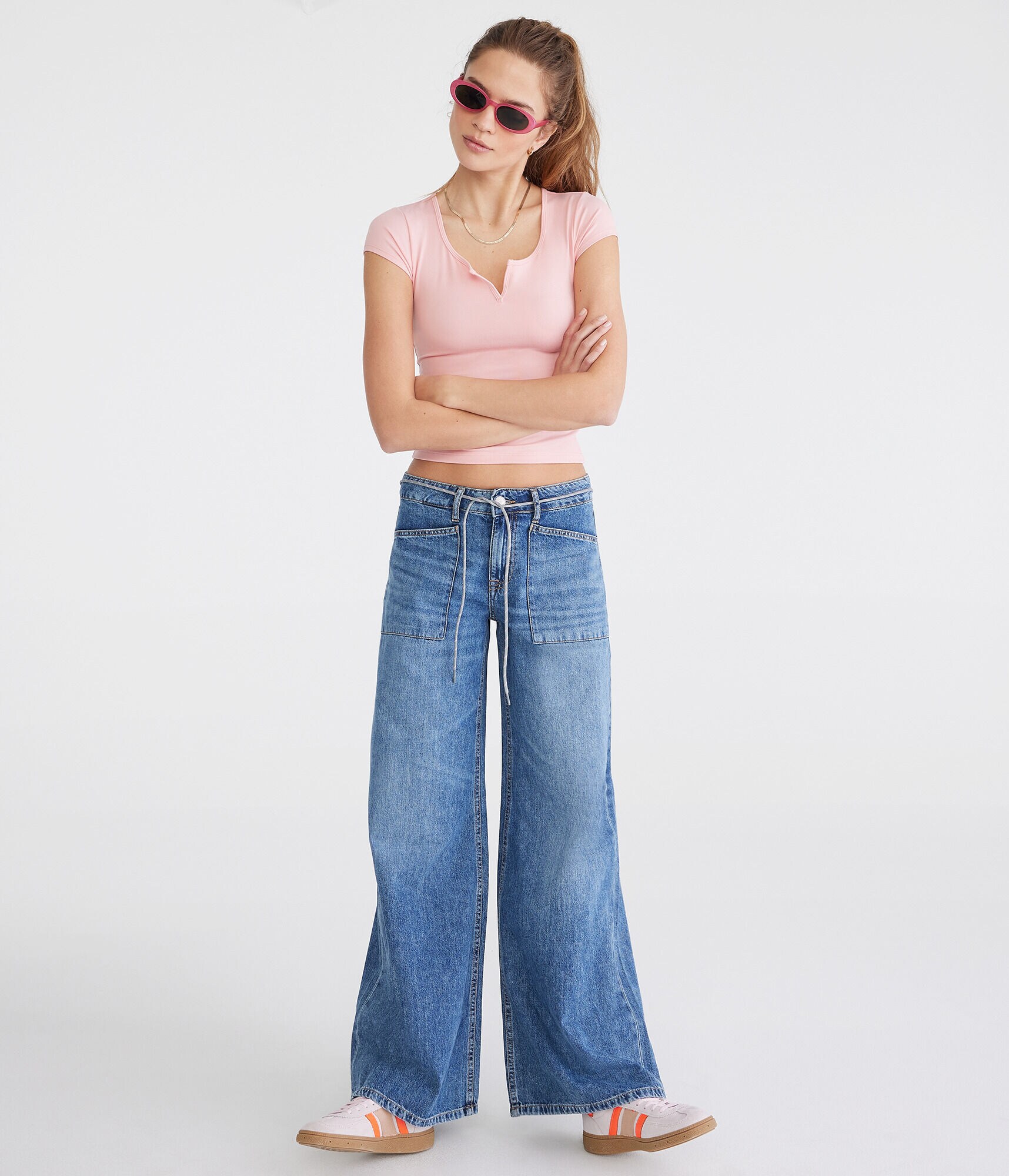 Super Wide Leg Lightweight Luxe Jean