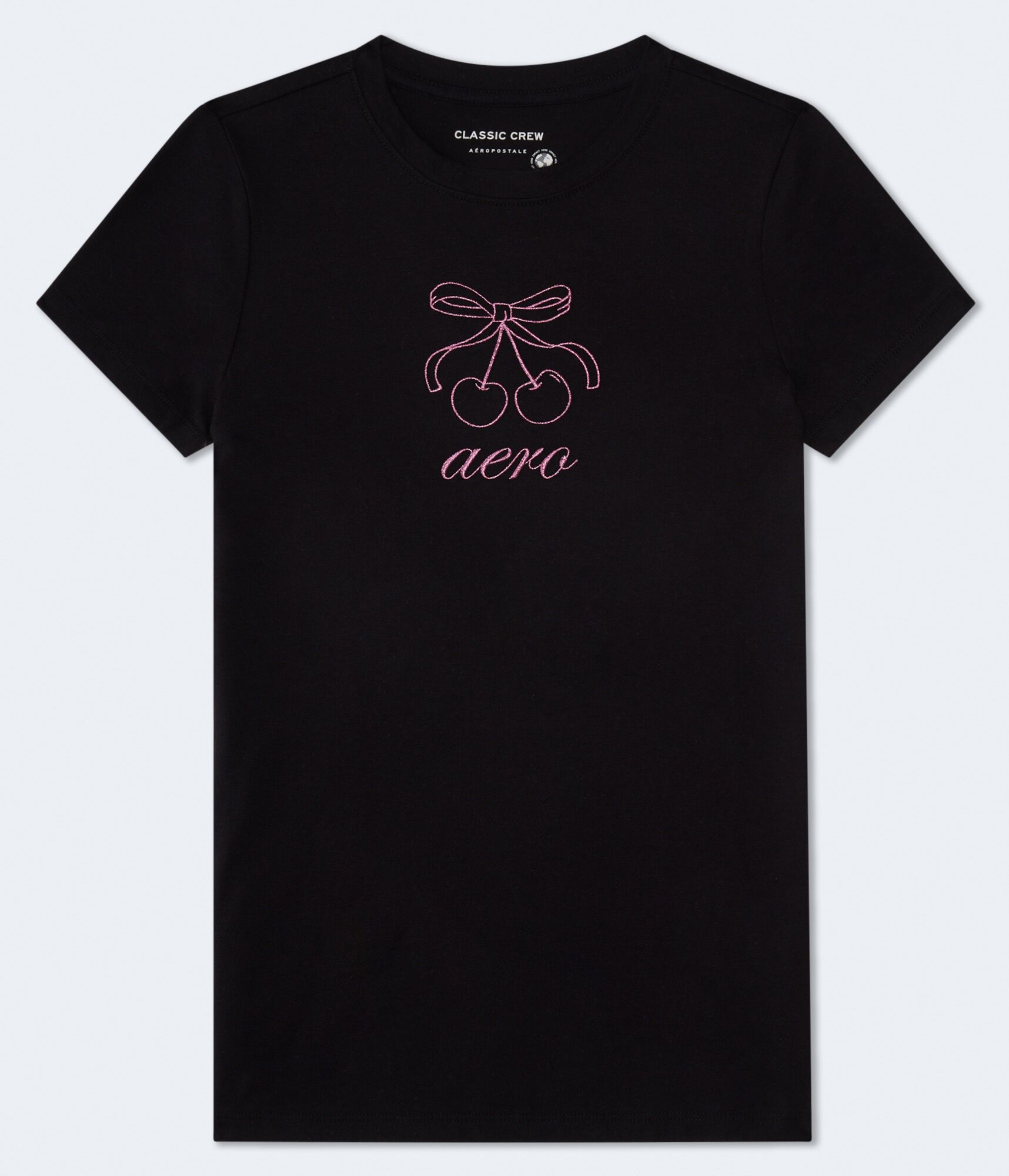 Aero Cherry Bow Graphic Tee