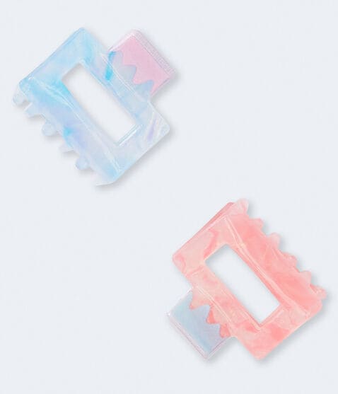 Paint Drip Open Claw Hair Clip 2-Pack Paint Drip Open Claw Hair Clip 2-Pack