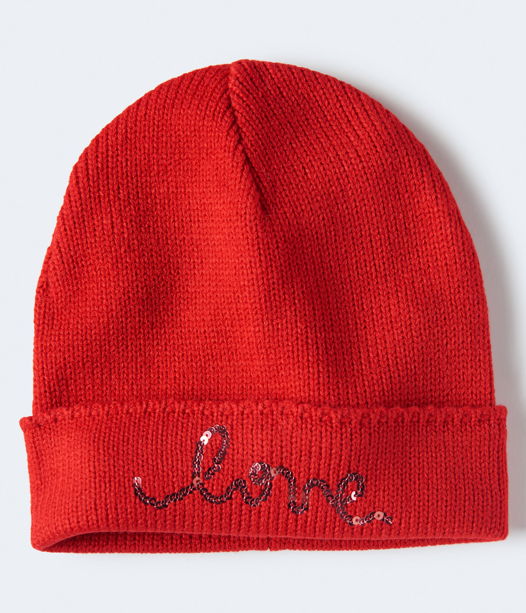 Sequined Love Beanie