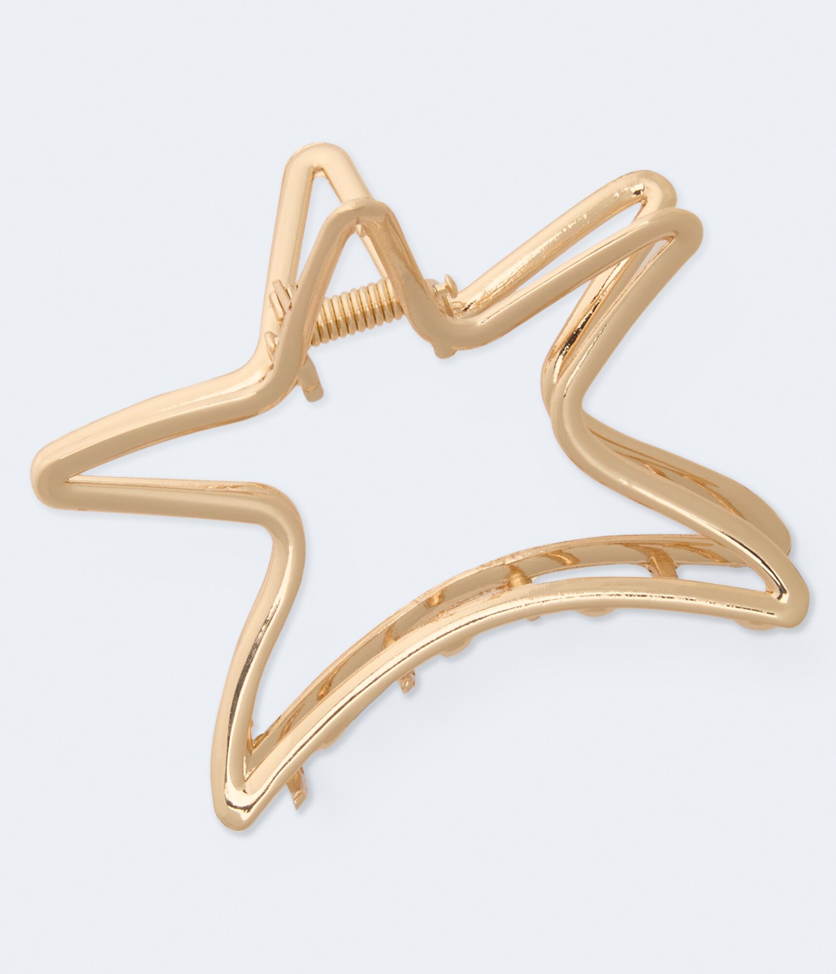 Metallic Star Claw Hair Clip