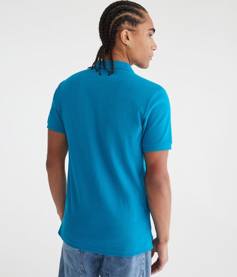 Tonal A87 Logo Piqué Polo Tonal A87 Logo Piqué Polo