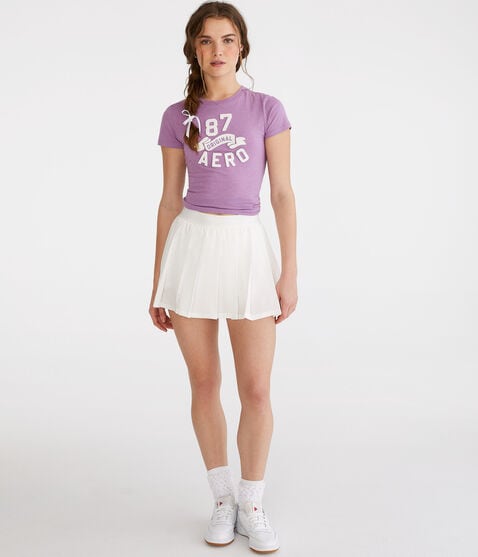 Aero 87 Banner Appliqué Graphic Tee